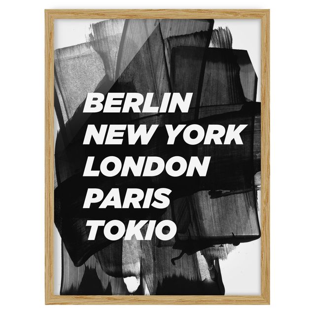 Wandbilder Berlin New York London