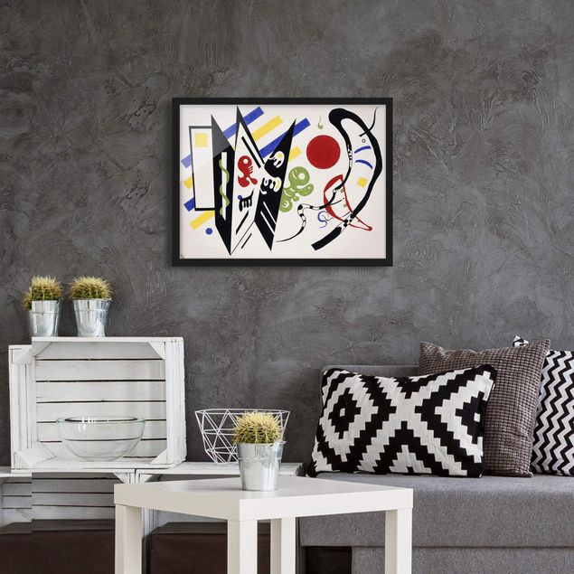 Moderne Bilder mit Rahmen Wassily Kandinsky - Reciproque