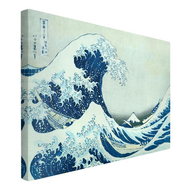 Hokusai Poster Katsushika Hokusai - Die grosse Welle von Kanagawa