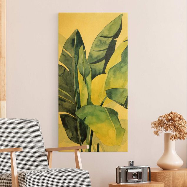 schöne Bilder Tropisches Blattwerk - Banane