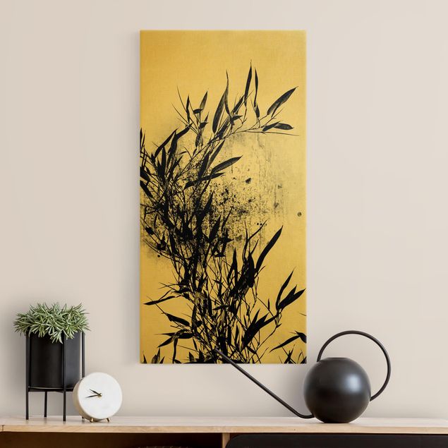 Bilder Grafische Pflanzenwelt - Schwarzer Bambus