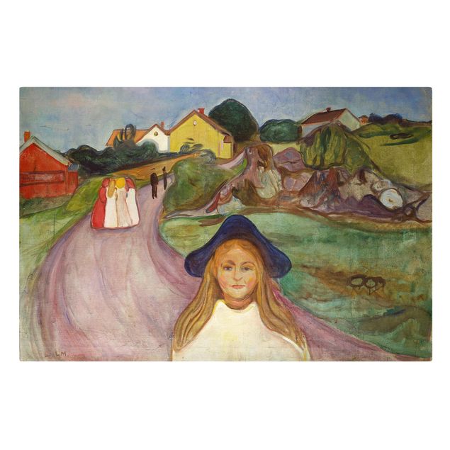 Munch Bilder Edvard Munch - Weiße Nacht