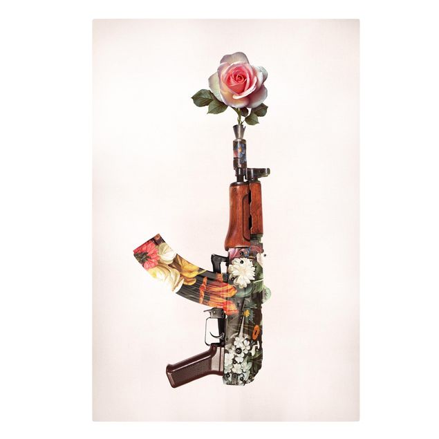 Jonas Loose Bilder Waffe mit Rose