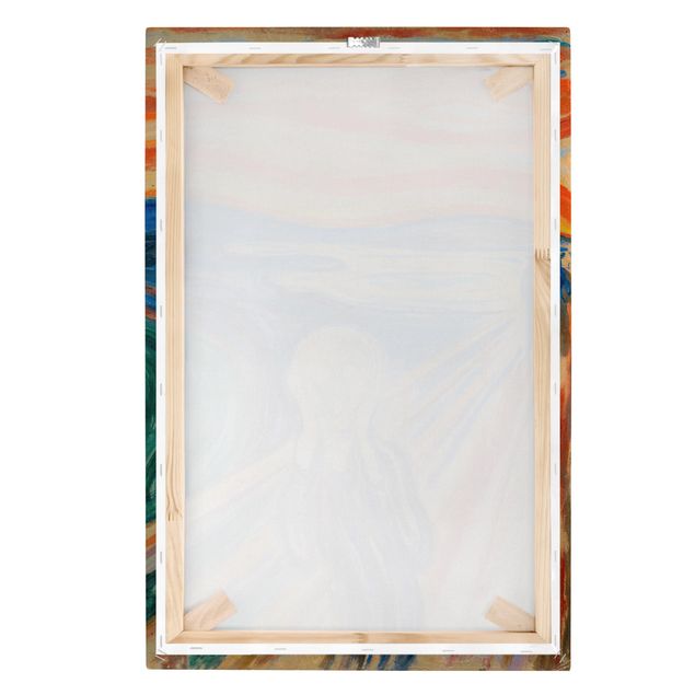 Leinwandbild - Edvard Munch - Der Schrei - Hochformat 3:2