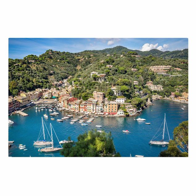 schöne Leinwandbilder Portofino Harbour