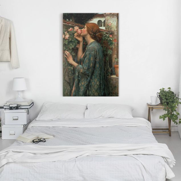 Leinwandbilder kaufen John William Waterhouse - Die Seele der Rose