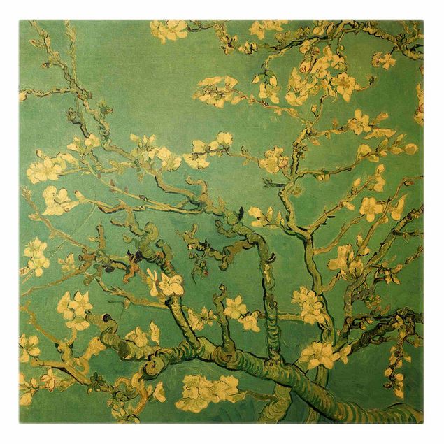 Leinwandbild Wald Vincent van Gogh - Mandelblüte