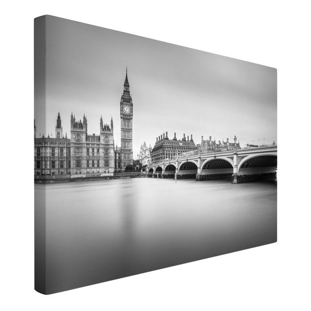 schöne Leinwandbilder Westminster Brücke und Big Ben