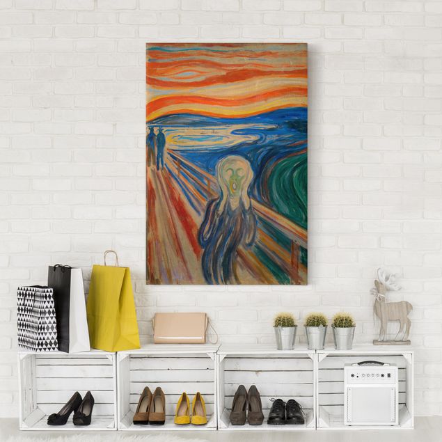 Impressionistische Gemälde Edvard Munch - Der Schrei