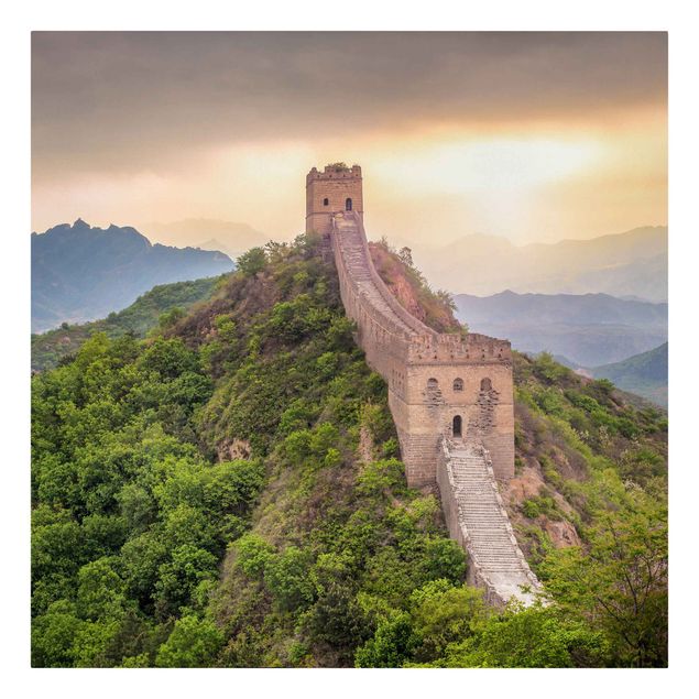 Leinwandbilder Die unendliche Mauer von China