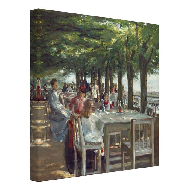 Max Liebermann Gemälde Max Liebermann - Terrasse des Restaurants Jacob