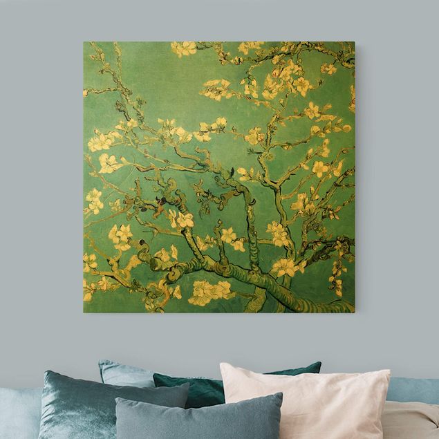 Leinwandbilder Gold Vincent van Gogh - Mandelblüte