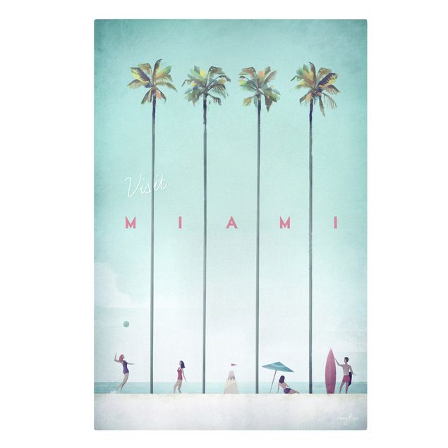 Wandbilder Reiseposter - Miami