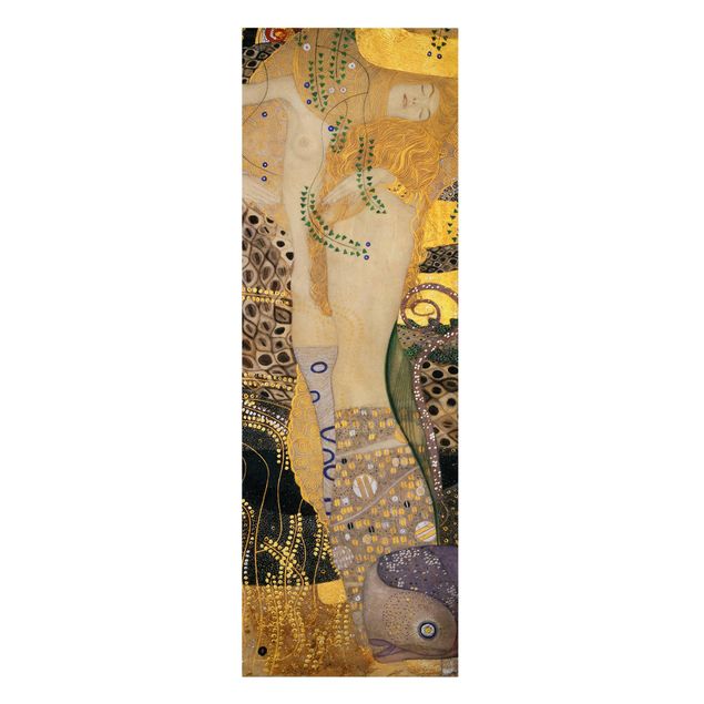 schöne Bilder Gustav Klimt - Wasserschlangen I