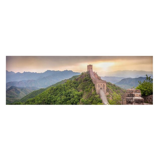 schöne Leinwandbilder Die unendliche Mauer von China