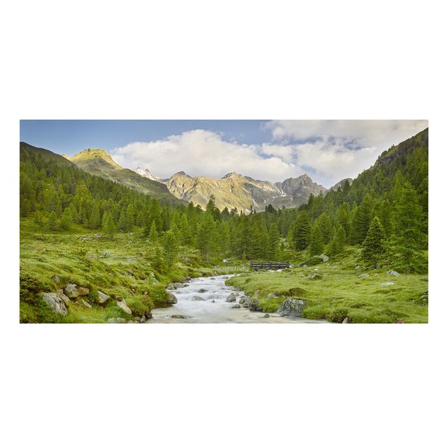 schöne Leinwandbilder Debanttal Nationalpark Hohe Tauern