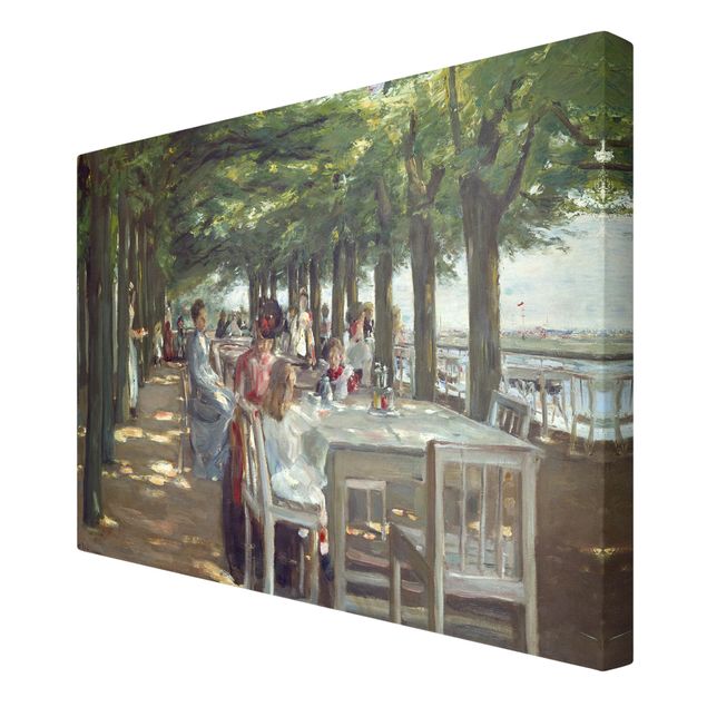 Leinwandbilder Max Liebermann - Terrasse des Restaurants Jacob