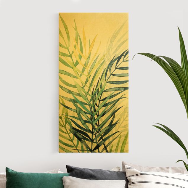 Wandbilder Tropisches Blattwerk - Palme