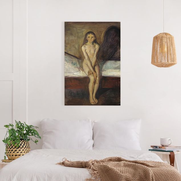 Impressionistische Gemälde Edvard Munch - Pubertät
