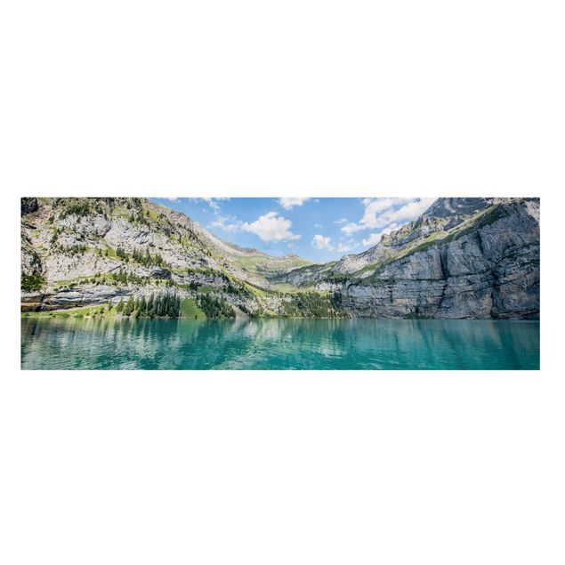 Leinwandbilder Traumhafter Bergsee