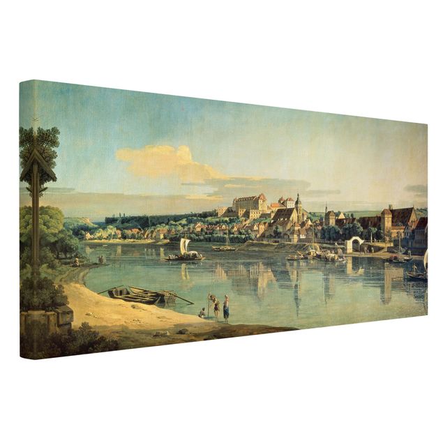 Leinwandbilder Bernardo Bellotto - Blick auf Pirna