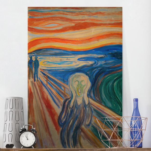 Expressionistische Gemälde Edvard Munch - Der Schrei