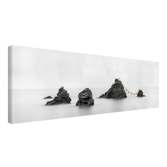 schöne Leinwandbilder Meoto Iwa - die verheirateten Felsen