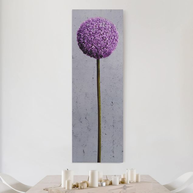 Leinwandbilder Allium Kugel-Blüten