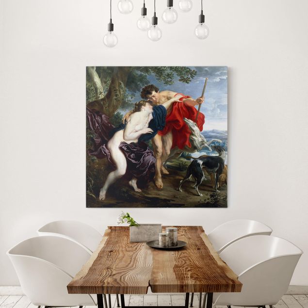 Leinwandbilder kaufen Anthonis van Dyck - Venus und Adonis