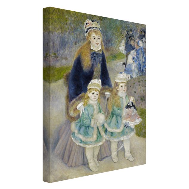 Leinwandbilder kaufen Auguste Renoir - Mutter und Kinder