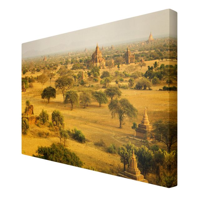 Leinwandbild - Bagan in Myanmar - Quer 3:2