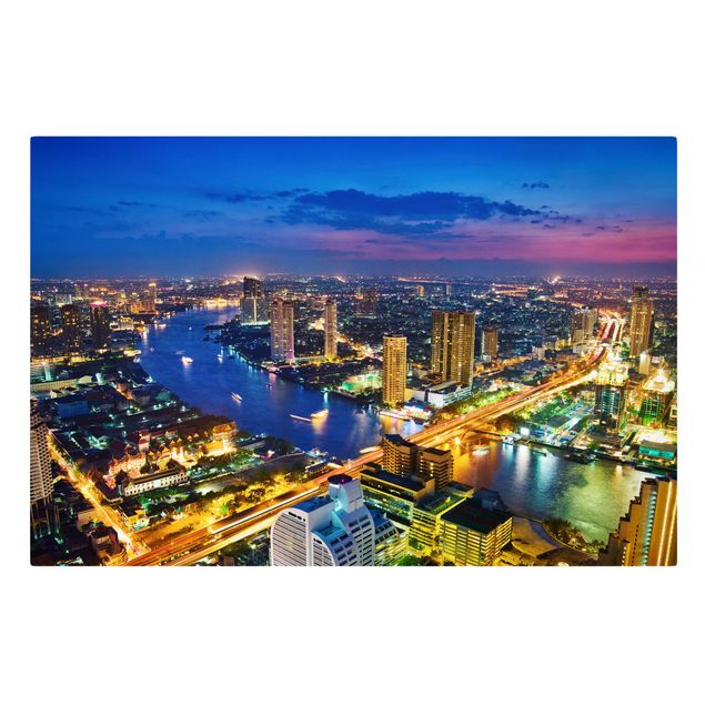 Leinwandbild - Bangkok Skyline - Quer 3:2