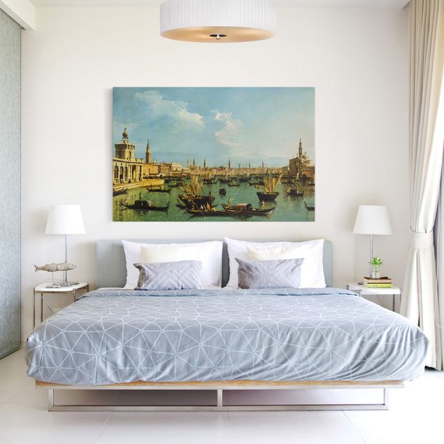 schöne Leinwandbilder Bernardo Bellotto - Bacino di San Marco Venedig