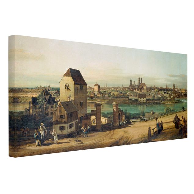 schöne Leinwandbilder Bernardo Bellotto - München