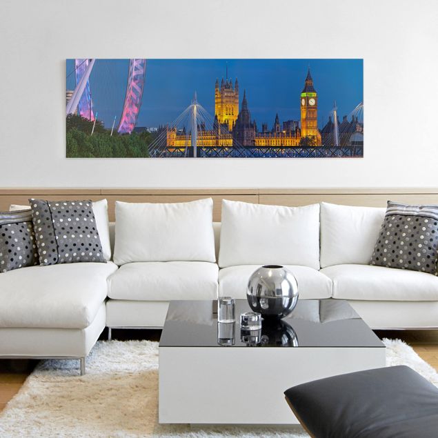 Rainer Mirau Big Ben und Westminster Palace in London bei Nacht