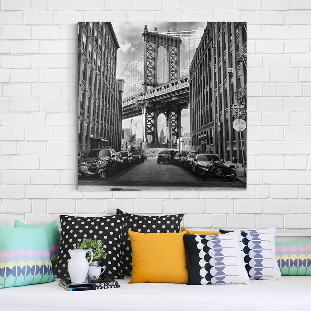 schöne Bilder Manhattan Bridge in America