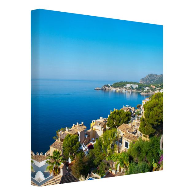 Leinwandbilder kaufen Cala Fornells in Mallorca