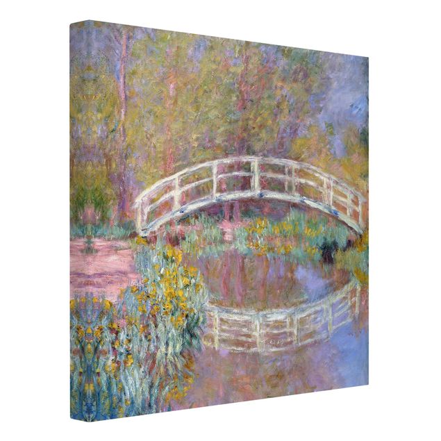 Bilder Claude Monet - Brücke Monets Garten