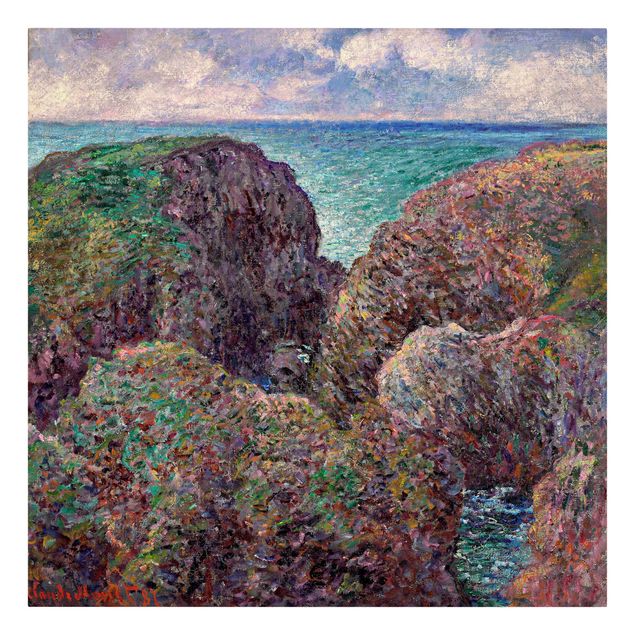 Bilder Claude Monet - Felsengruppe Port-Goulphar