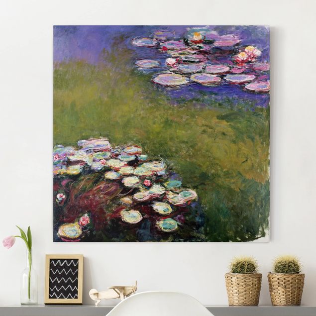 Leinwand Natur Claude Monet - Seerosen