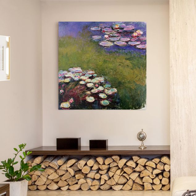 Leinwandbilder Blumen Claude Monet - Seerosen