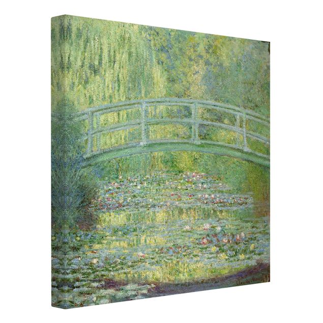 schöne Leinwandbilder Claude Monet - Japanische Brücke