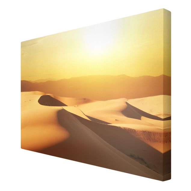 Leinwandbild - Die Wüste Saudi Arabiens - Quer 3:2