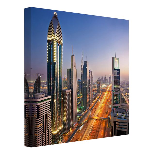 Leinwandbild - Dubai - Quadrat 1:1