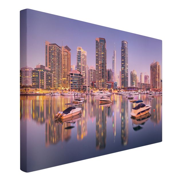 Leinwandbilder kaufen Dubai Skyline und Marina