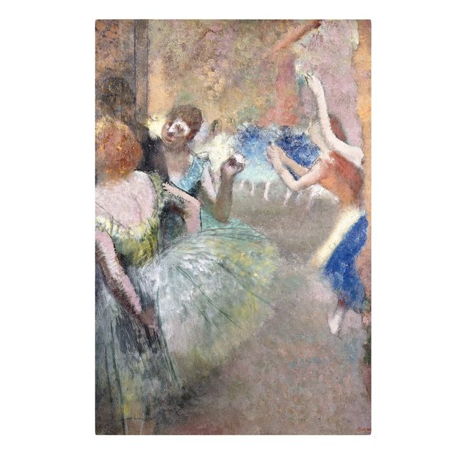 Leinwandbild - Edgar Degas - Ballettszene - Hoch 2:3