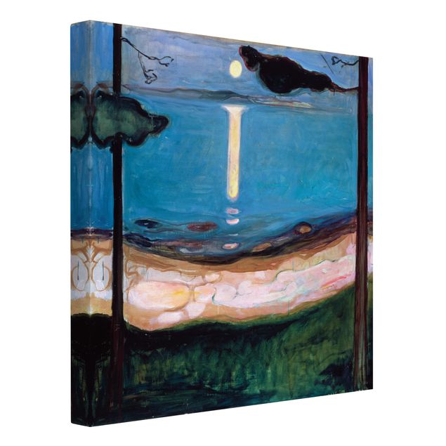 Edvard Munch Bilder Edvard Munch - Mondnacht