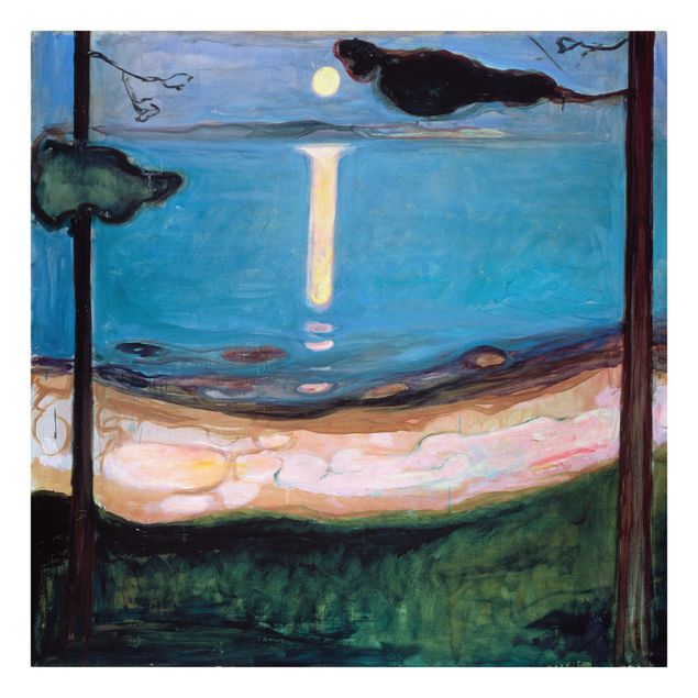 Bilder Edvard Munch - Mondnacht