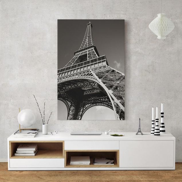 Skyline Leinwand Eiffelturm