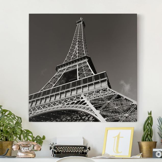 Leinwand Paris Eiffelturm